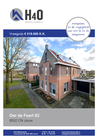 Brochure preview - Oer de Feart 62, 8502 CN JOURE (1)