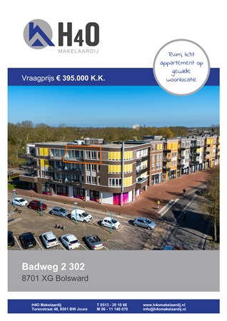 Brochure preview - Badweg 2-302, 8701 XG BOLSWARD (1)
