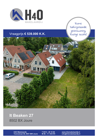 Brochure preview - It Beaken 27, 8502 BX JOURE (1)