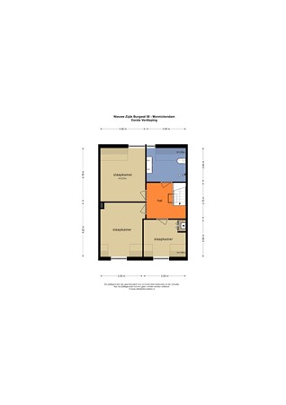 Floorplan - Nieuwe Zijds Burgwal 58, 1141 TJ Monnickendam