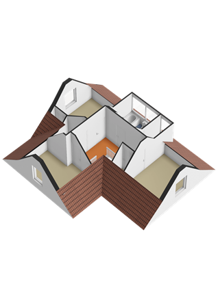 Zeedijk 2-345, 1154 PP Uitdam - Eerste verdieping - 3D.png