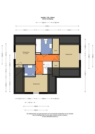 Zeedijk 2-345, 1154 PP Uitdam - Eerste verdieping - 2D.jpg