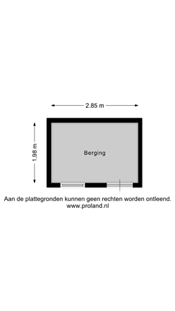 'T Prooyen 22, 1141 VE Monnickendam - Berging.png