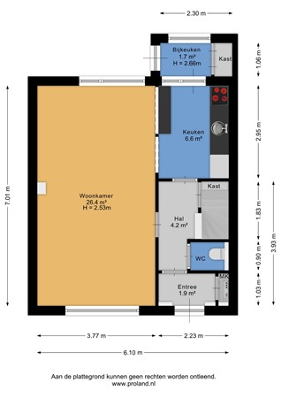 Zuideinde 74A, 1141 VK Monnickendam - Begane grond - 2D.jpg