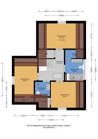 Zeedijk 2-430, 1154 PP Uitdam - Eerste verdieping - 2D.jpg