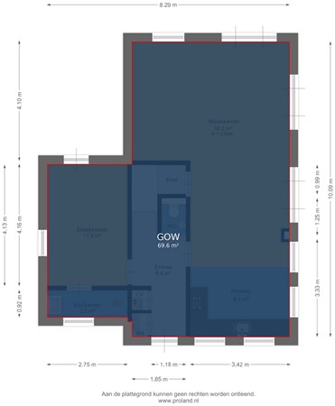 Zeedijk 2-430, 1154 PP Uitdam - Begane grond - markings.jpg