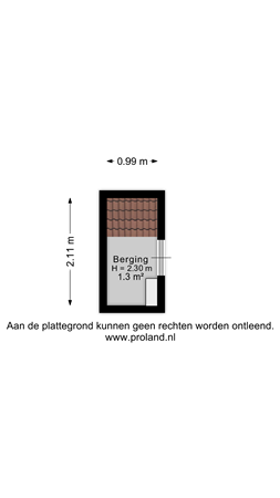 Weezenland 4B, 1141 BN Monnickendam - Berging.png