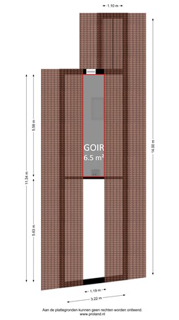 Fluwelen Burgwal 3, 1141 TX Monnickendam - Tweede verdieping markings.jpg
