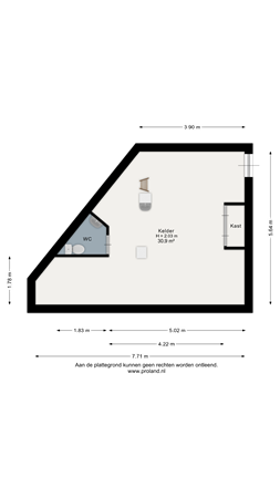 Havenbuurt 19C, 1156 AL Marken - Kelder.png