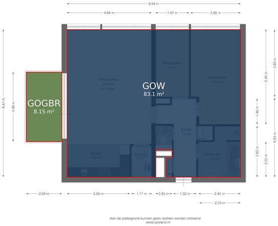 De Werf 50, 1141 HL Monnickendam - Appartment - markings.jpg