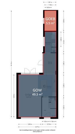 Irenestraat 32, 1141 ES Monnickendam - Begane grond marking.jpg