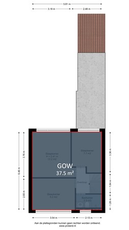 Irenestraat 32, 1141 ES Monnickendam - Eerste verdieping markings.jpg