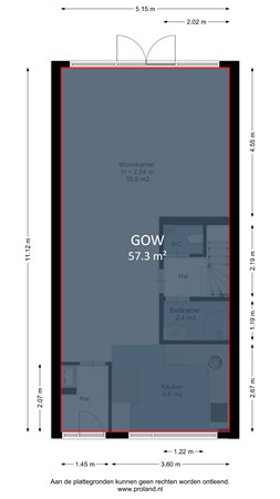 Rielant 53, 1141 RD Monnickendam - Begane Grond - markings.jpg
