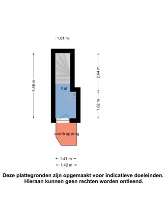 Clematisstraat 49, 7601 EH Almelo - Plattegrond entree.jpg