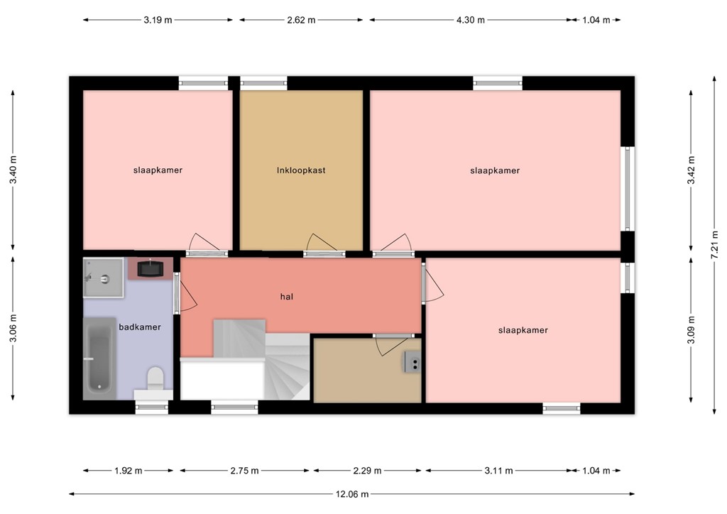 mediumsize floorplan