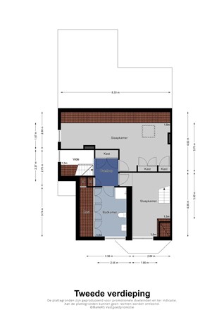 Leeuweriklaan 9, 5613 AG Eindhoven - 003-tweede-verdieping.jpg