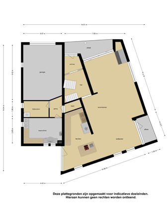 Oranje Nassaulaan 22, 6026 BX Maarheeze - Plattegrond begane grond.jpg