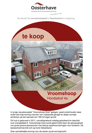 Brochure preview - VERKOOPBROCHURE Hondsdraf 4a.pdf