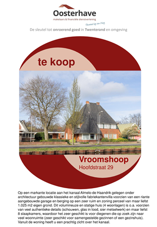 Brochure preview - Brochure  Hoofdstraat 29 Vroomshoop .pdf