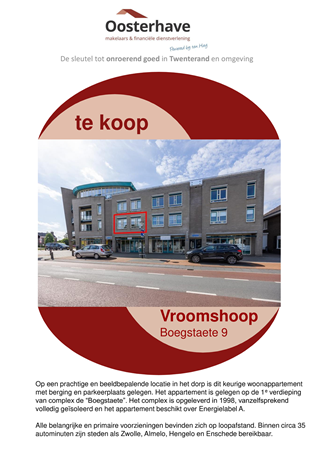 Brochure preview - VERKOOPBROCHURE BOEGSTAETE 9 VROOMSHOOP.pdf