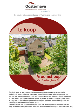 Brochure preview - VERKOOPBROCHURE VAN STOLBERGLAAN 51 VROOMSHOOP.pdf