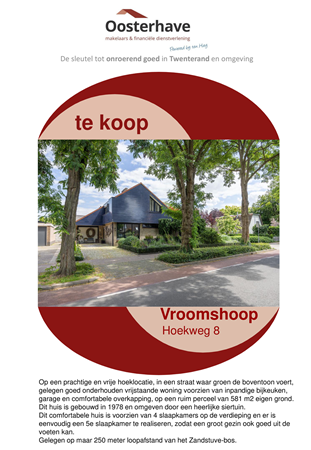 Brochure preview - VERKOOPBROCHURE Hoekweg 8 Vroomshoop.pdf