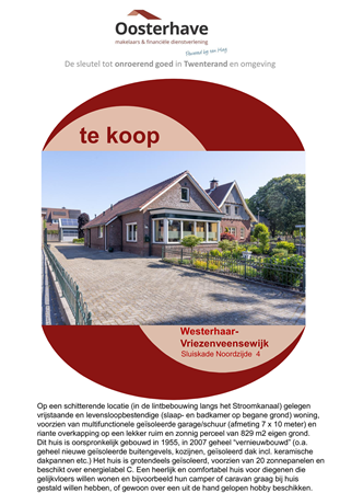 Brochure preview - BROCHURE Sluiskade NZ 4 Westerhaar.pdf