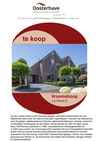 Brochure preview - BROCHURE de Kievit 9 Vroomshoop DEF.pdf