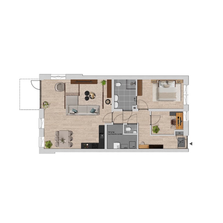 mediumsize floorplan