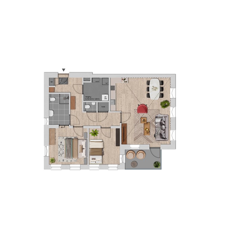 mediumsize floorplan