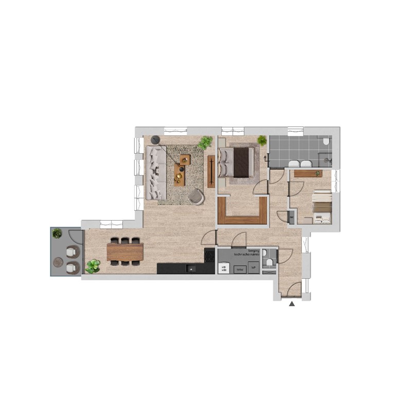 mediumsize floorplan