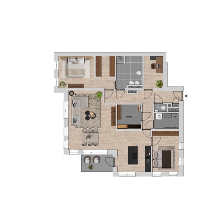 mediumsize floorplan