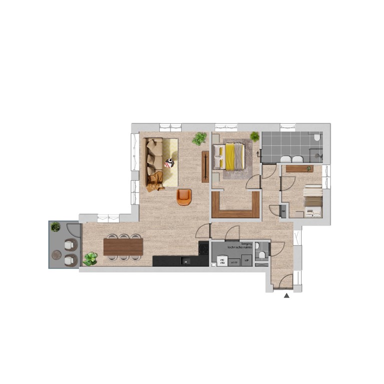 mediumsize floorplan