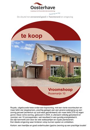 Brochure preview - Brochure Rozemarijn 10 Vroomshoop.pdf