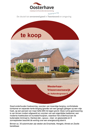 Brochure preview - BROCHURE HOLLANDERGRAVEN 9 WH.pdf