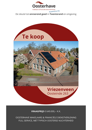 Brochure preview - Brochure - Oosteinde 263 - Vriezenveen.pdf
