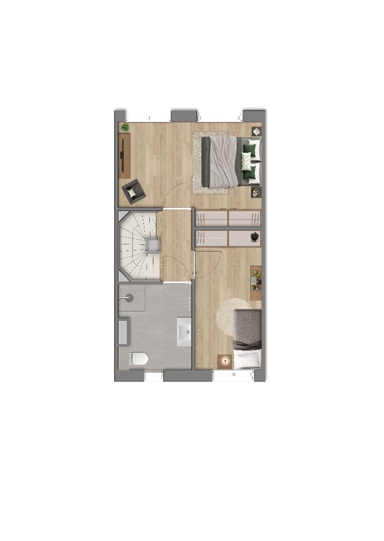 mediumsize floorplan