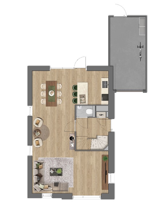 mediumsize floorplan