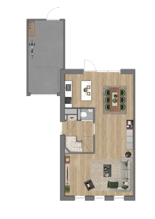 mediumsize floorplan