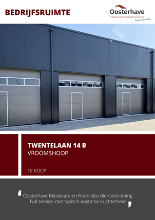 Brochure preview - Brochure BOG - Twentelaan 14 B - Vroomshoop.pdf