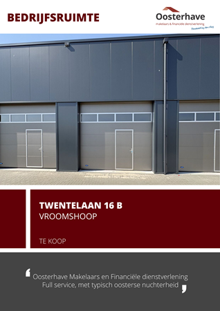 Brochure preview - Brochure BOG - Twentelaan 16 B - Vroomshoop.pdf