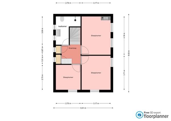 Floorplan - Mr. Bergerstraat 11, 5872 AT Broekhuizen