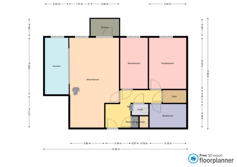 mediumsize floorplan