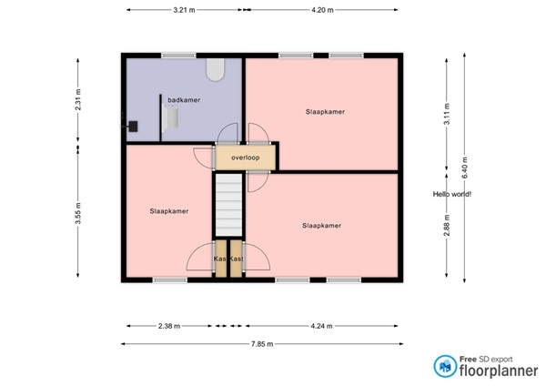 Floorplan - Gebr. Van Doornelaan 31, 5961 BA Horst