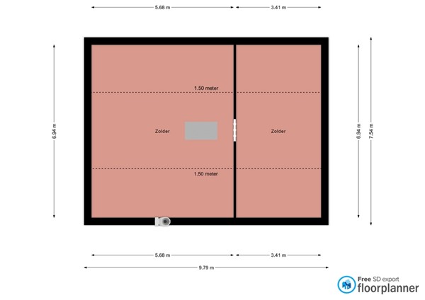 Floorplan - Pastoor Goossensstraat 29, 5985 PZ Grashoek