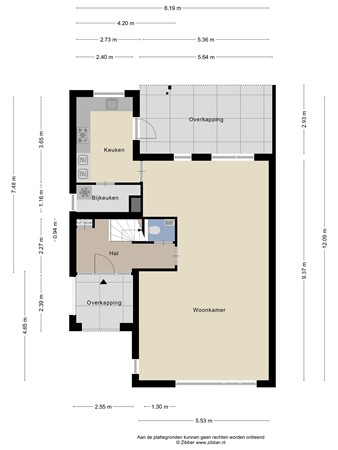 Floorplan - Deken Creemersstraat 68, 5961 JP Horst