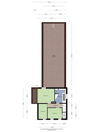 Floorplan - Akkerweg 1, 5866 CM Swolgen