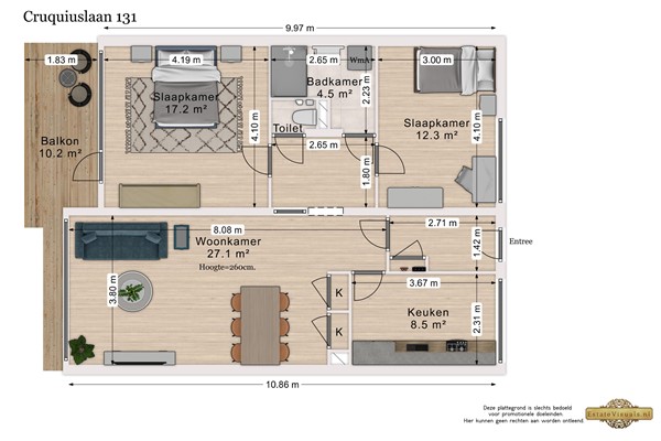 Medium property photo - Cruquiuslaan 131, 2332 EA Leiden