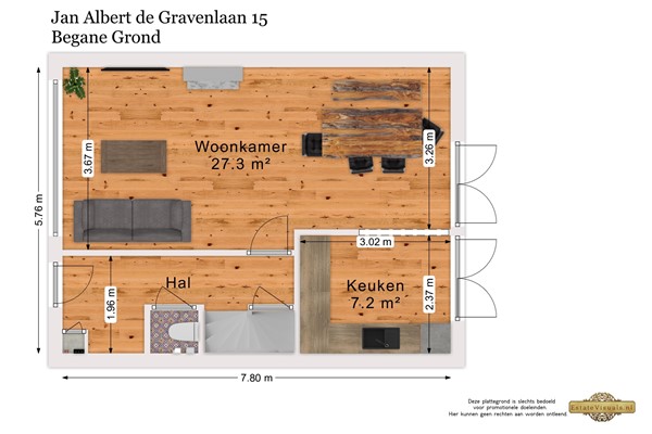 Medium property photo - Jan Albert de Gravenlaan 15, 2381 TA Zoeterwoude
