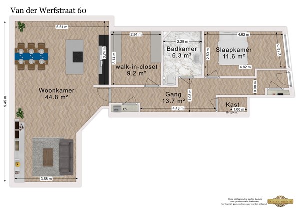Medium property photo - Van der Werfstraat 60, 2312 VX Leiden
